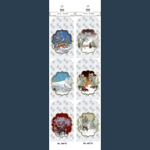 Gave Manilla mrke 6X 2 design  4 ark