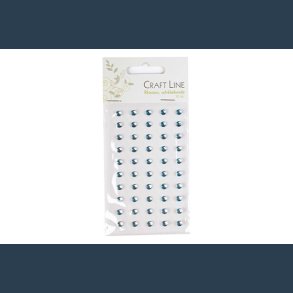 perler selvklbende rhinsten bl  5 mm 50 stk