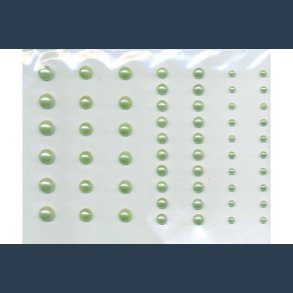 perler selvklbende lysgrn 58 stk 3-7mm