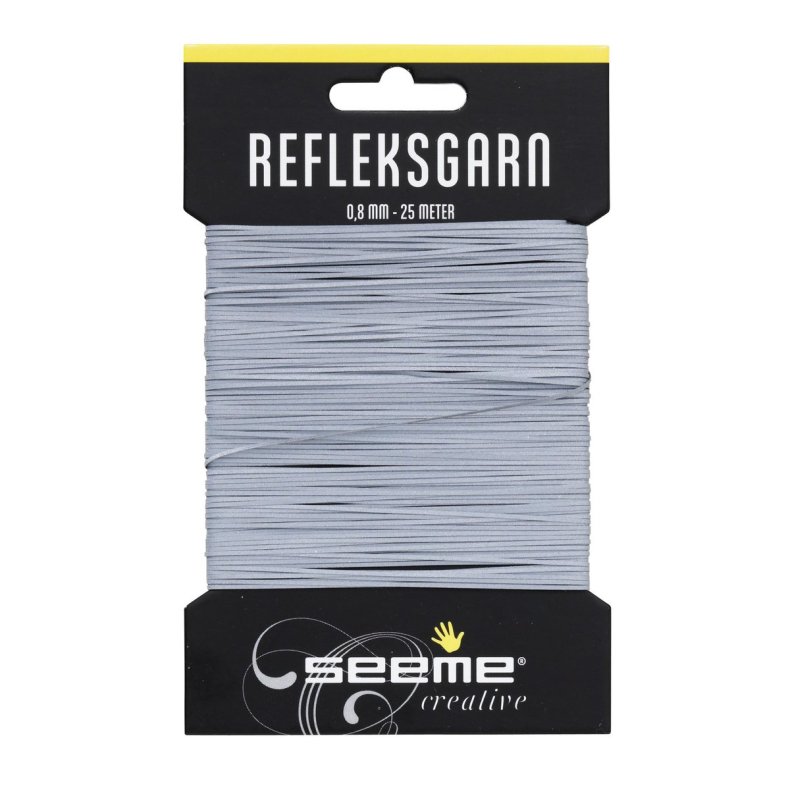 Refleksgarn 0,8mm 25m