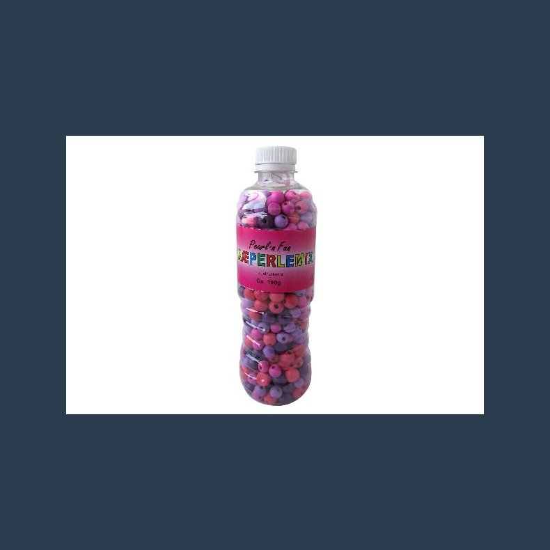 Pearl `n fun trperler MIX 190g pink/lilla