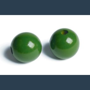 tr�perle 35mm 1 stk gr�n