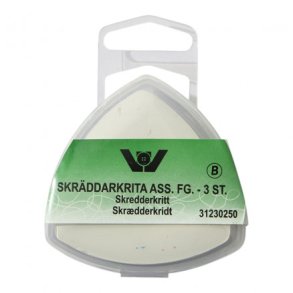 skrdderkridt 3 ass farver