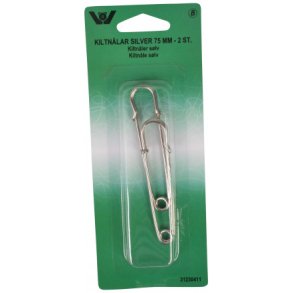 Kiltnle slv 75 mm 2 stk