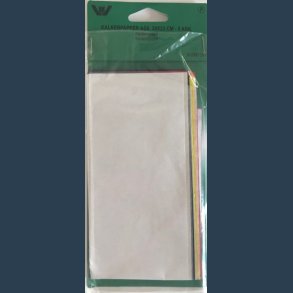 karbonpapir ass. 28*23 cm 5 ark