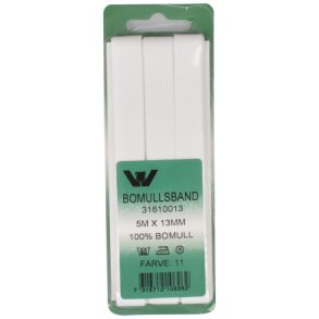 bndel Hvid 5m x 13mm
