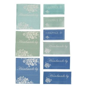 stofm�rke 9 stk. handmade