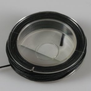 snor lderlign. sort 1 mm X 5 m