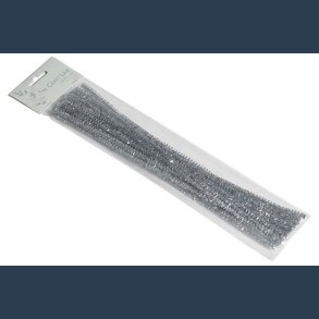 chenille s�lv 15 stk 30 cm