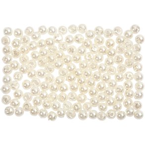 voksperle 8 mm Perlemor 50 stk