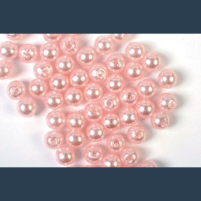 voksperle 8 mm Sart Rosa 50 stk