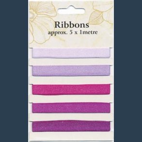 bnd 5x 1 m lilla nuancer 10 mm