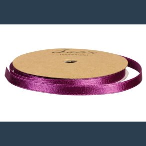 satinb�nd 3mm 10m lilla