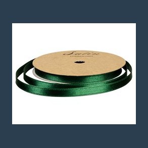 satinb�nd m�rkegr�n 3 mm 10 m