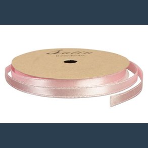 satinbnd 6mm 10m lys rd