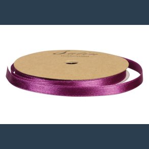 satinbnd 6mm 10m lilla