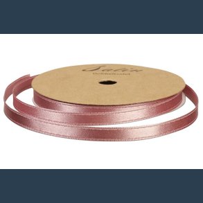 satinbnd 6mm gl rosa 10m