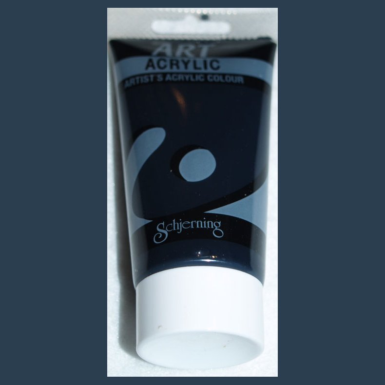 Schjerning Art Acrylic sort 75 ml.