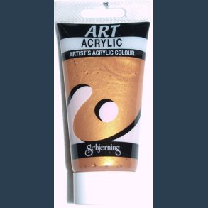 Schjerning Art acrylic mrk guld 75 ml