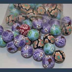 fimoperle 20 mm 10 ass