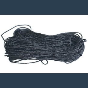 nylonsnor 1 mm sort 25m
