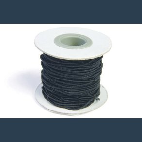 elastiksnor 1.2mm25m sort