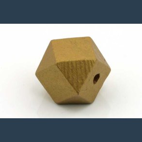 tr�perle 3 stk guld 20 mm