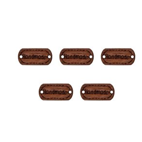 Hand Made 10 stk,  1,2 x 2,4 cm tr�