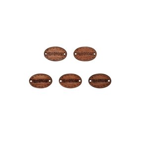 Hand Made 10 stk,  1,1 x 1,8 cm tr�