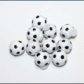 fodbolde sort  12 stk 1,5cm