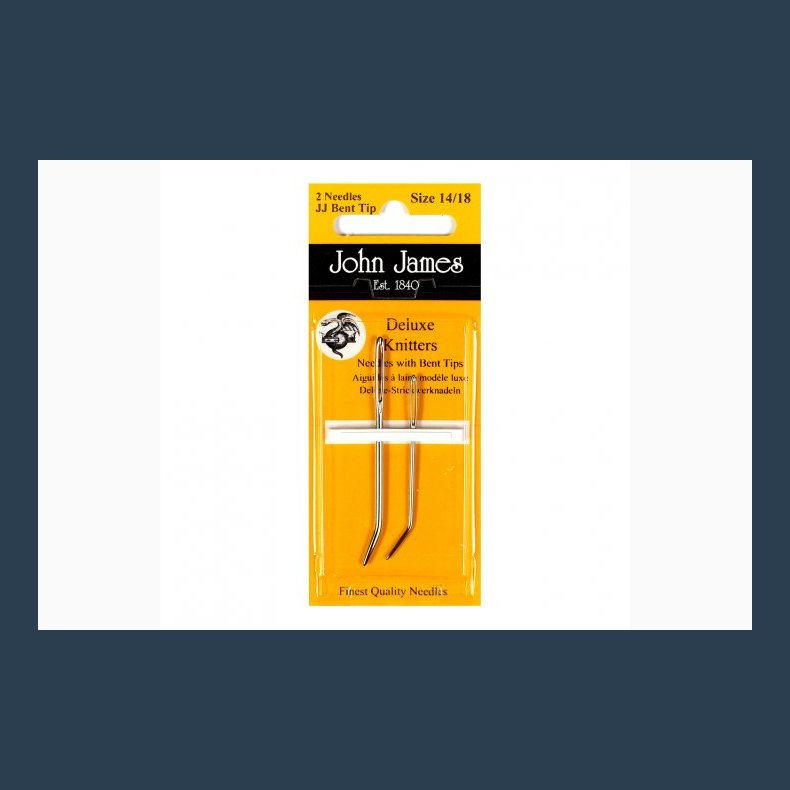 John James nle Size14/18 Deluxe knittersv 2 stk