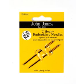 John James nle 2 Heavy Embroidery Needles