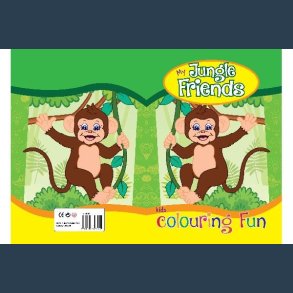 Malebog A4 My jungle frinds16 sider