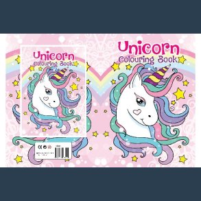 Malebog Unicorn A4 16 sider