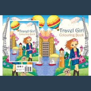 Malebog Travel Girl  A4 16 sider