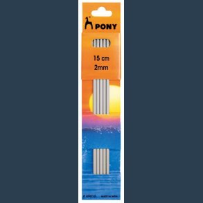 pony strmpepinde 2,0 mm 15 cm. metal
