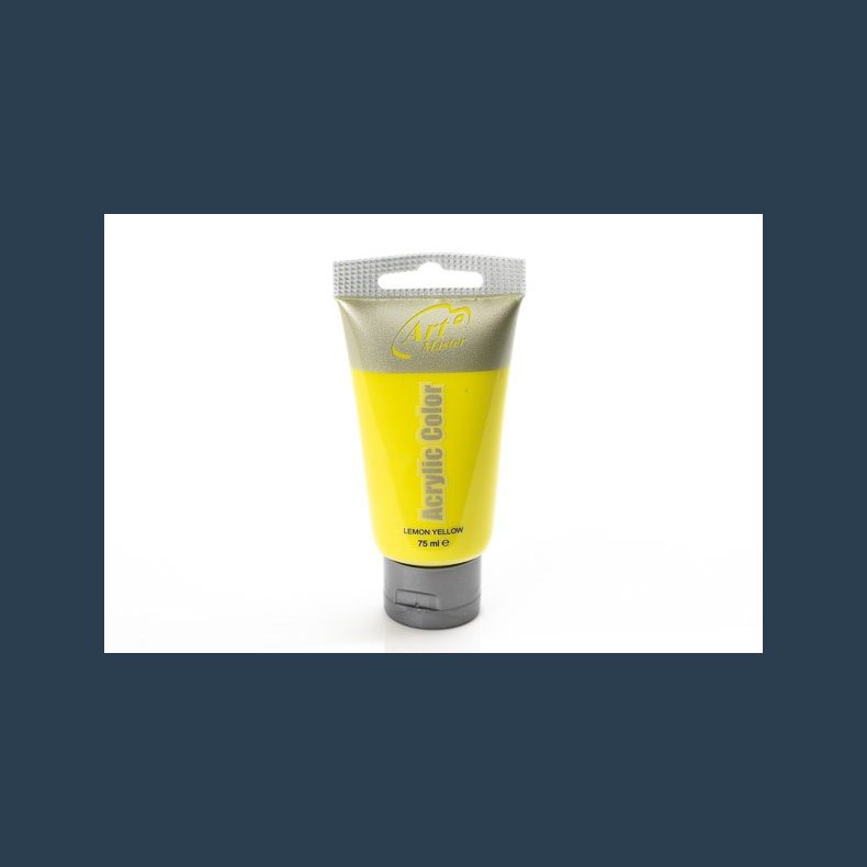 Artmaster Acrylic 75 ml lemon yellow