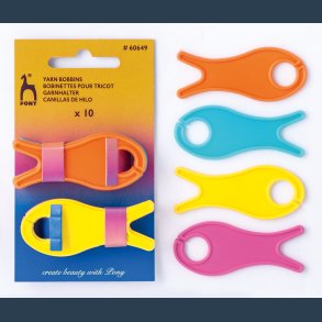 Pony Garnvinsler stor (6 stk ) fisk plast