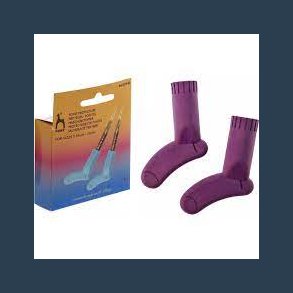 Pony pindebeskytter 2 stk gul 7,5-12mm