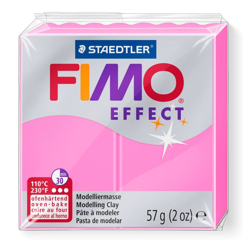 FIMO Effekt 201 neon fucshia - 57 g