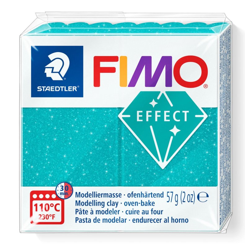 FIMO Effekt 392 Galaxy Turquoise- 57 g