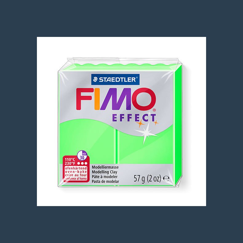 FIMO Effekt 501 neon grn - 57 g