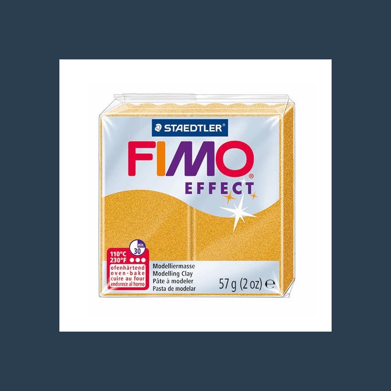 FIMO EFFECT farve 11 guld