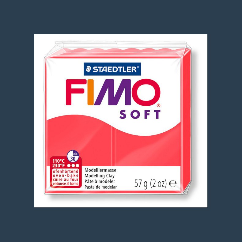 FIMO soft farve 40 flamingo