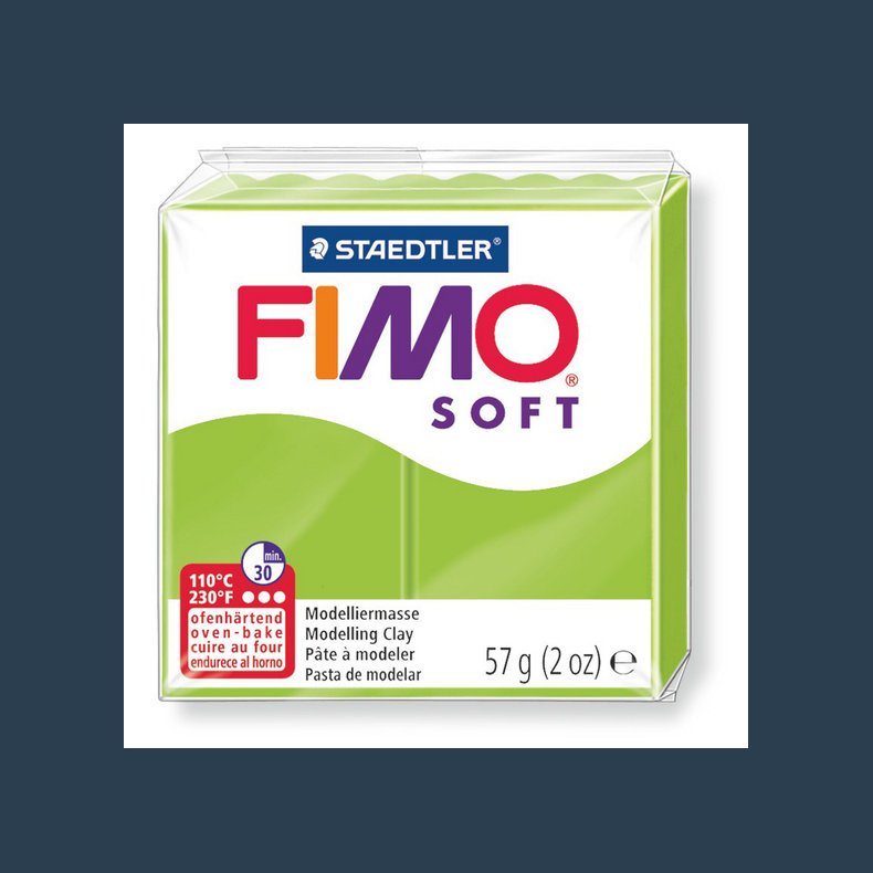 FIMO soft farve 50 blegrn