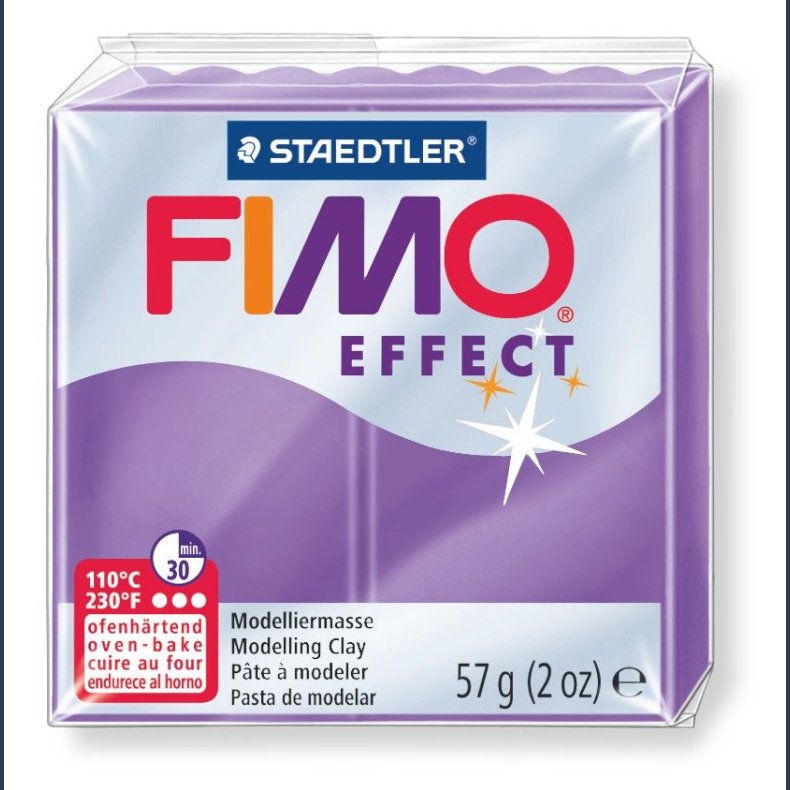 FIMO Effekt translucent 604 lilla