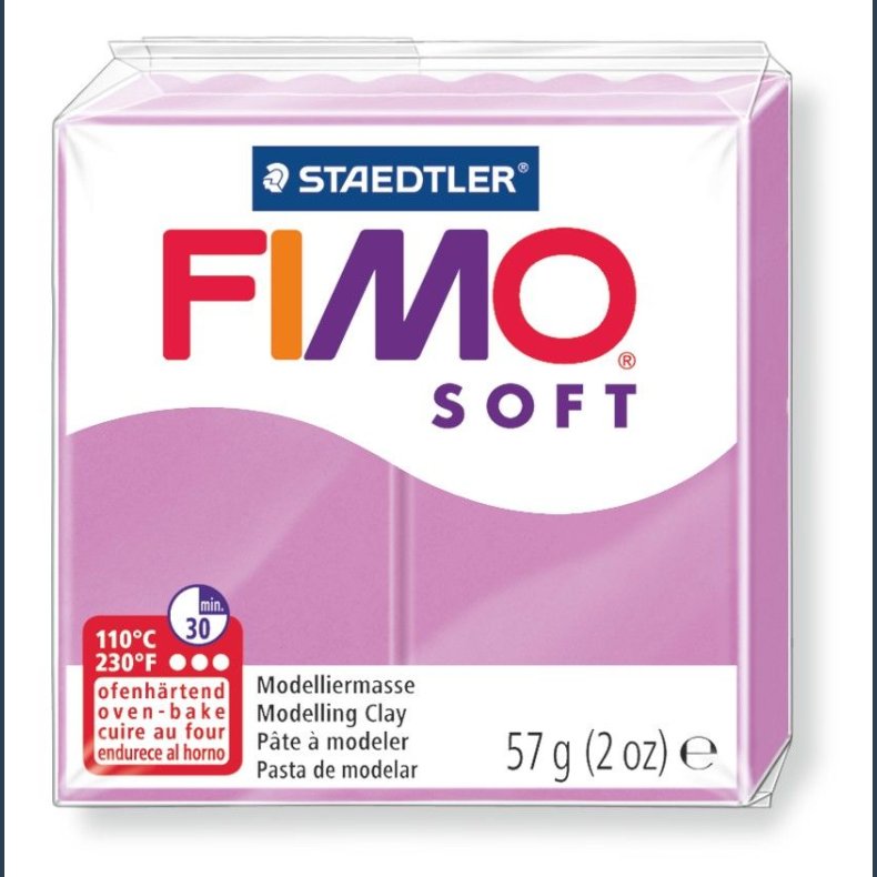 FIMO soft farve 62 lys lilla