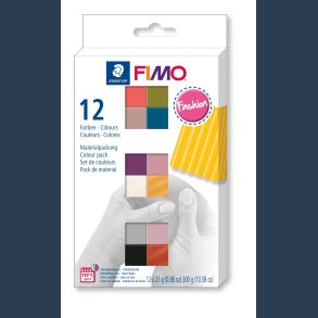 FIMO SOFT Fashionl  st 12 farver af 25 g