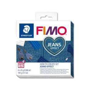 Fimo soft st Jeans 4 x 25 g incl vrktj