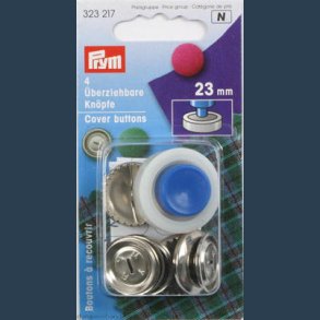 Prym overtrksknap 23mm 4 stk